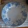 Large iron earth dish Campanules Saint Amand Hamage