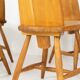 Ensemble de six rares chaises à repas « Pirtti » par Eero Aarnio pour Laukaan Puu