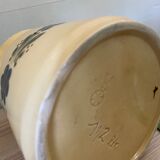Bavarian milk jar signed