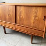 Enfilade vintage danoise en teck, années 60