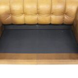 Vintage leather sofa, Sweden, 1990s