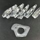 Pukeberg Sweden glass towel rings