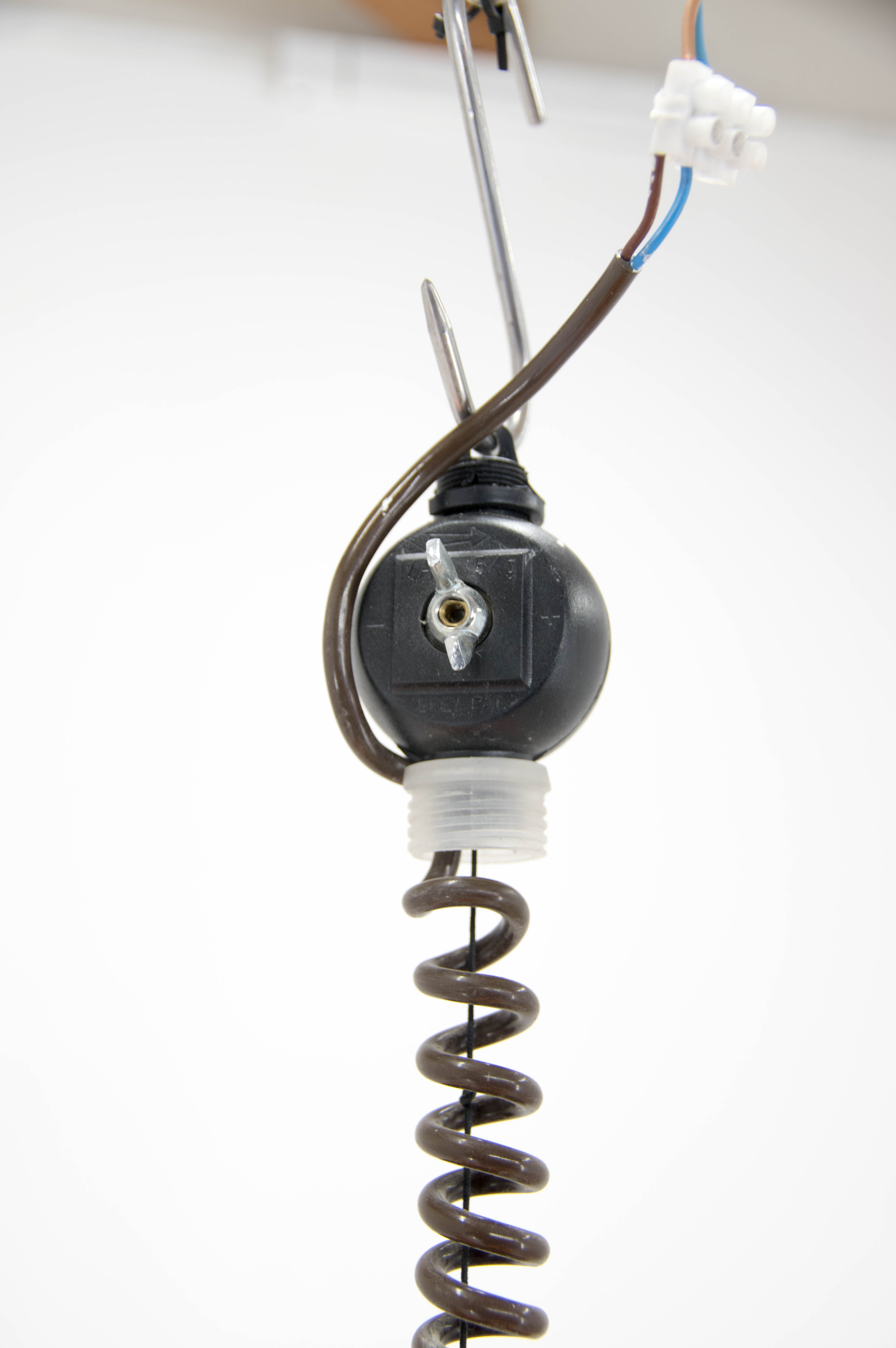 Set of floor lamp and chandelier, hungary, 1960s