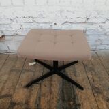 Armchair with Czech ottoman, 1960, Munzar and Moravians