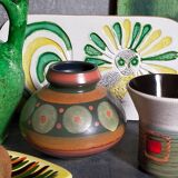 Duo of vases, vintage Scandinavian ceramics