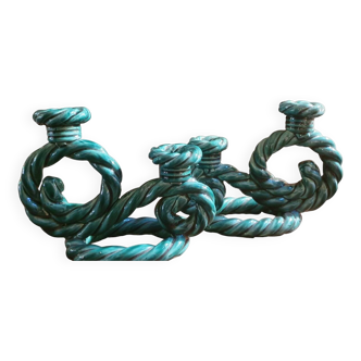 Vallauris two-branch candle holder