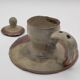 Puisaye sandstone candlestick