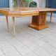 table art déco en noyer avec rallonges 14 couverts
