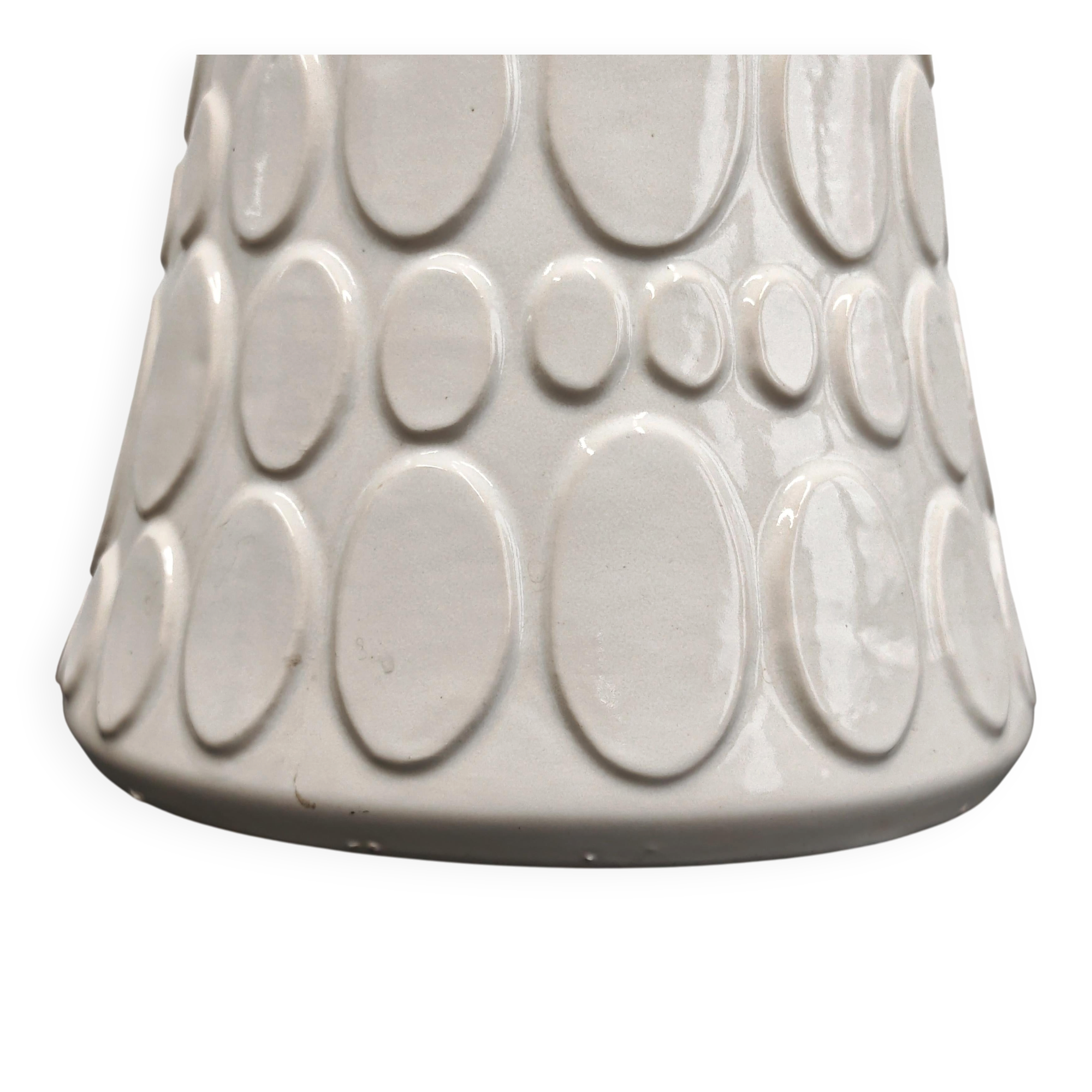 XL ceramic vase Mid Century Modern by Jasba 1970s
