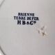 6 dessert plates Hautin-Boulenger and Co.
