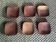 Series of 6 wooden ramekins