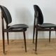 Chaise Pégase par Baumann noire