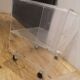 Bedside table or platinum door and vinyls