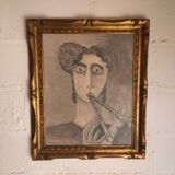 Painting on panel