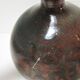 Enameled sandstone lamp base signed 70s
