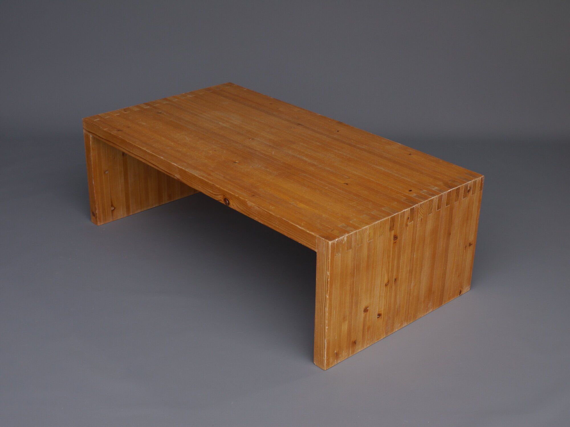 Pine Table by Ate van Apeldoorn for Houtwerk Hattem, 1960s