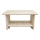Vintage Italian travertine bedside table