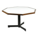 Modern vintage wengé dining table by OV Rotterdam, 1970s