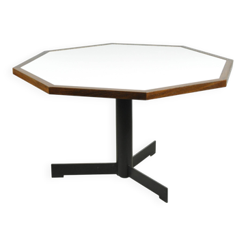 Table à manger vintage moderne en wengé par OV Rotterdam, années 1970
