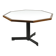 Modern vintage wengé dining table by OV Rotterdam, 1970s