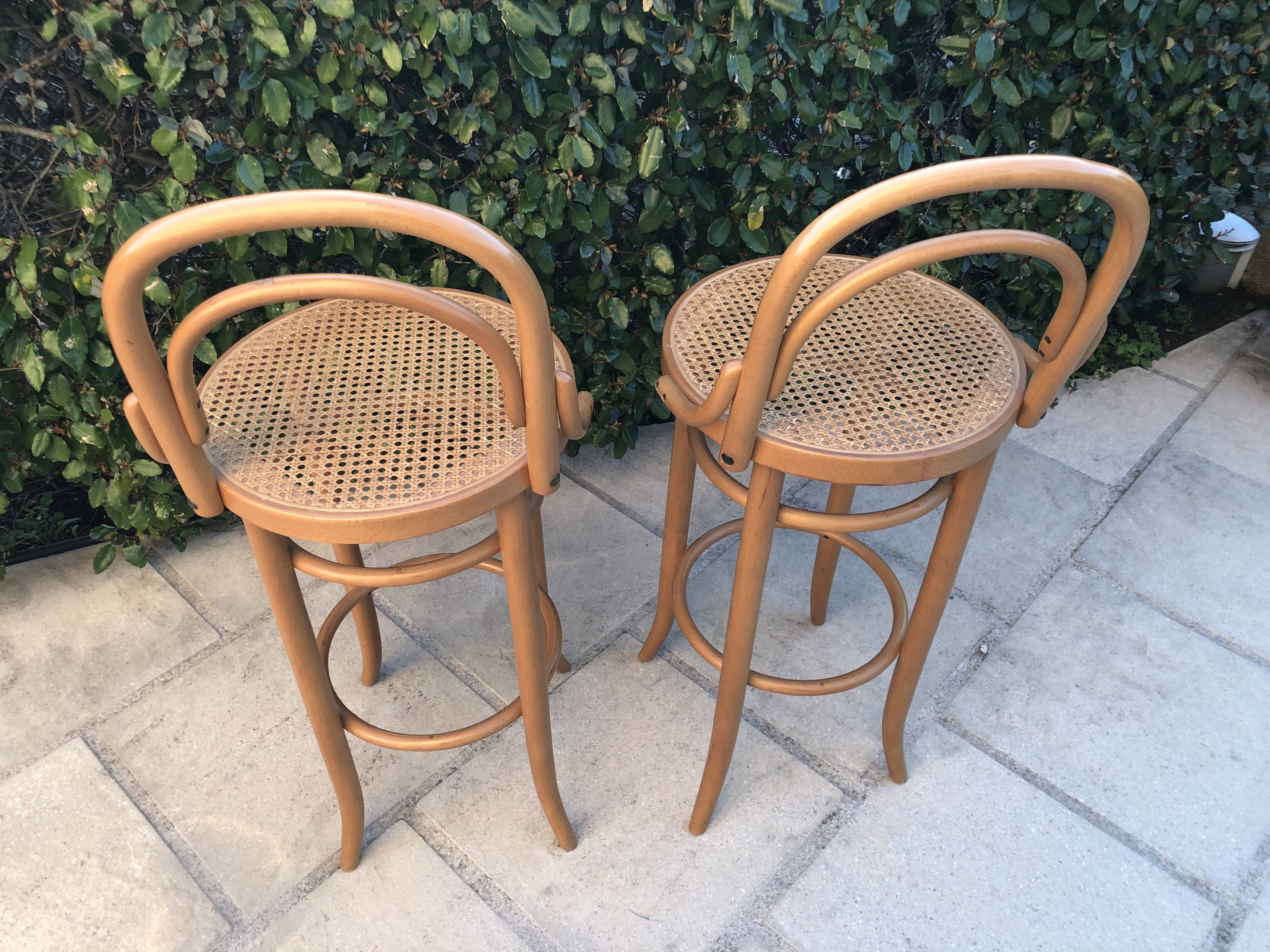 "Bistro" style bar stools