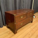 Officer's commode by REH Kennedy for Harrods London, Great Britain, mid-20th century