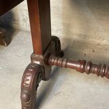 Writing table A Regency Irish carved mahogany writing table circa 1800