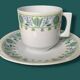 Vintage Limoges porcelain coffee set Bernardaud Eridan Design 1970