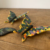 Ceramic butterflies - wall decoration