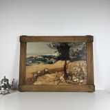 Large Painting Chromolithography Renaissance Bruegel the Elder 16th Century