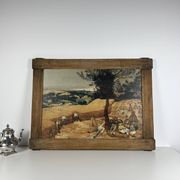 Large Painting Chromolithography Renaissance Bruegel the Elder 16th Century
