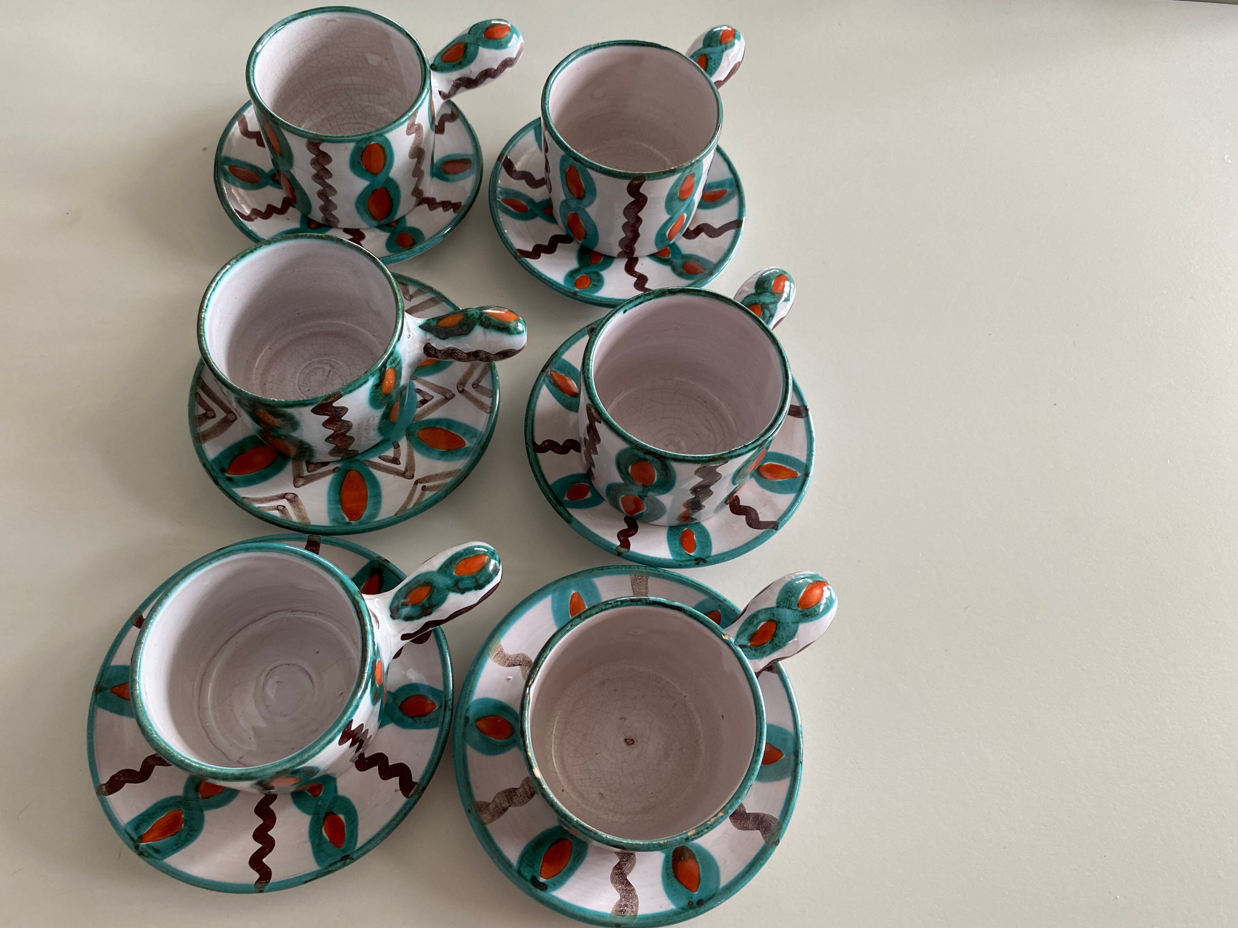 Fazio Vallauris coffee service