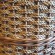 Rattan plant pot