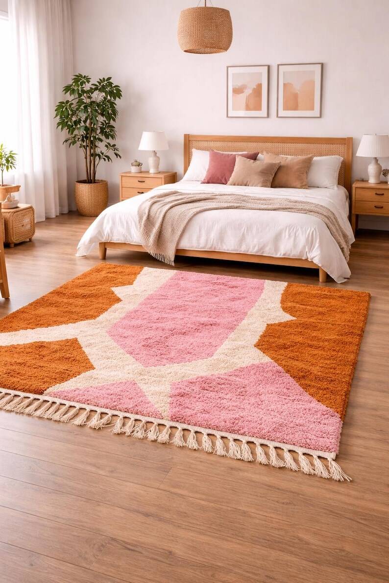 Authentic handmade Berber rug 150/250 cm
