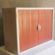 Vintage “curtain” storage furniture