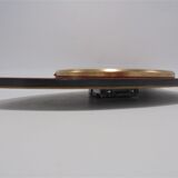 Vintage clock in red formica