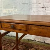 Old small solid wood desk