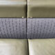 2-seater sofa and 2 armchairs set Pfister for Knoll khaki leather