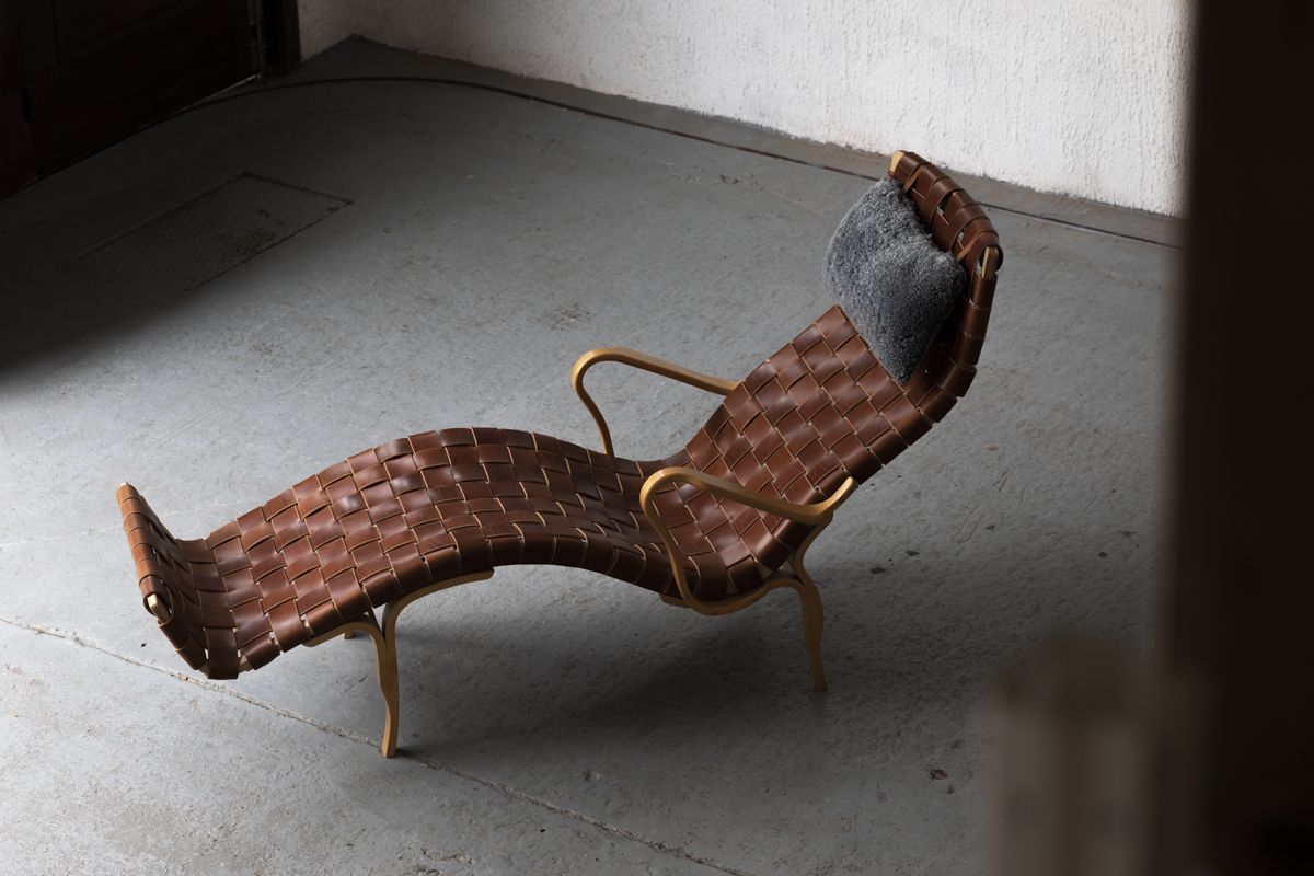 Lounge chair ‘Pernilla 3’, designed by Bruno Mathsson and produced in Sweden by DUX in the 1960’s