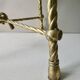 Tabouret en laiton des années 60-70