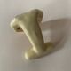Antique hook in glazed terracotta / Ceramics, 1920, France