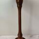 Small antique side table in solid wood