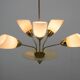 Mid-Century Chandelier by Kamenicky Senov, Czechoslovakia, 1950s