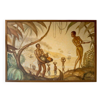 The Benefits of Nature by F. Majorel (1878-1965) circa 1930