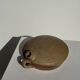 Round flat jar in old stoneware D20