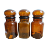 Lot 3 pots apothecary style