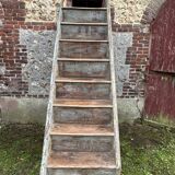 8-step solid wood staircase -JD103