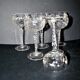 SAINT-LOUIS Balloon Wine Glass ROEMER in cut crystal star 1930 H15.3cm