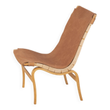 1 fauteuil lounge « Eva » de Bruno Mathsson, Suède des années 1960