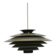 XL Green Pendant Lamp, Form Light Nordic Design, 1970s Denmark